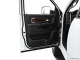 Inside of driver's side open door, window open photo